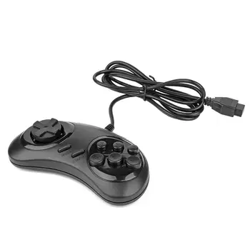

16 Bit Gamepad Wired Game Handle Controller Joystick Game Console for K1 K2 SEGA Universal Game Handle for 9-hole SEGA