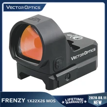 Óptica vectorial de frenesí de X x 1x X 22x26 MOS punto rojo alcance la despierto Sensor de movimiento de caza colimador reflejo visión pistola Glock 9mm 308