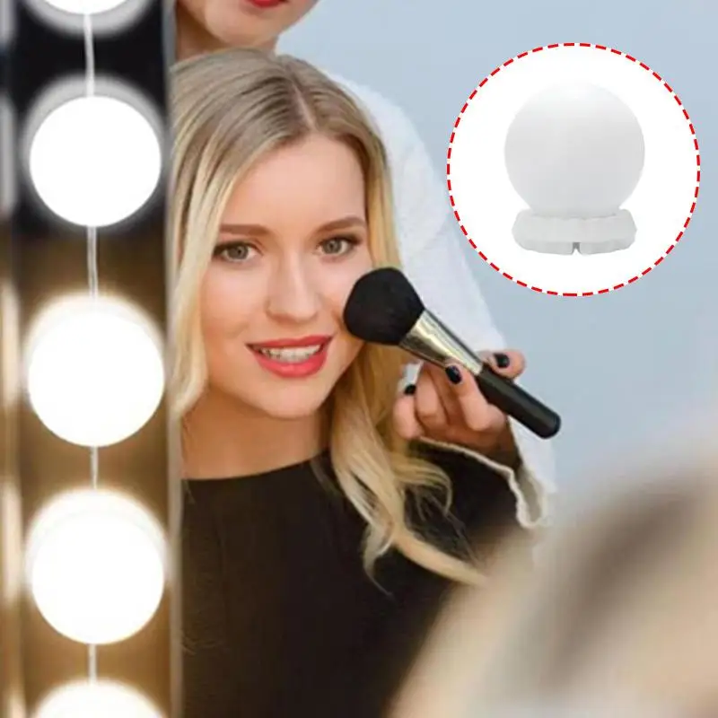 

Makeup Lights 5V/USB USB Charging String Light Dressing Table Cosmetic Lamp Hollywood Style 10LED 10W Luminous Bathroom Mirror