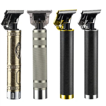 

Professional men hair trimmer beard electric hair clipper barber hair cutting machine edge outlines finishing rechargeable kits