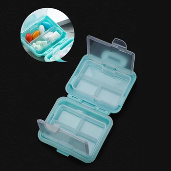

Drug Travel Divider Portable Tool Pill Box Mini 7 Grids Medicine Tablet Week Pillbox Case Container Organizer Health Care