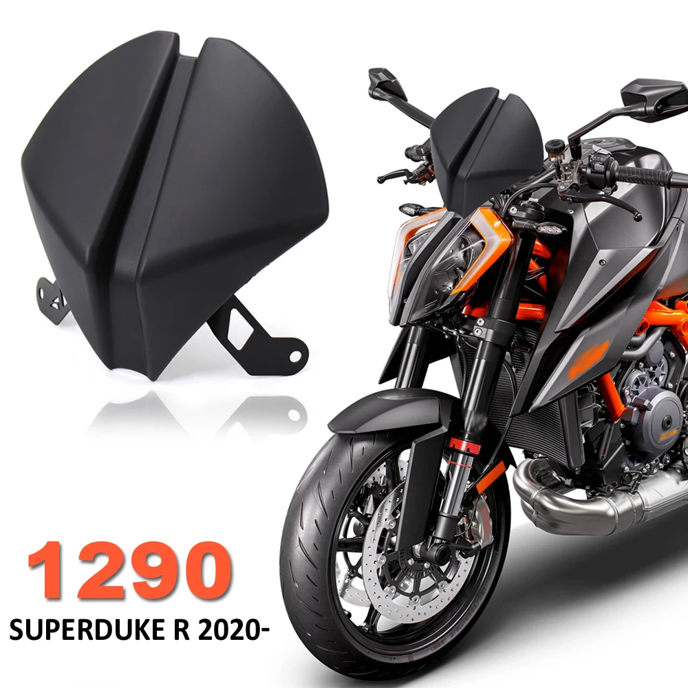 

2021 2020 For 1290 Superduke R Fly Screen Motorcycle Front Windshield Windscreen Airflow Wind Deflector And Rear Seat Cover