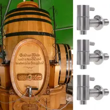 16 мм/0,6" пивной кран из нержавеющей стали полированный кран бочонка для бочонка кран башня пивной хвостовик Kegerator