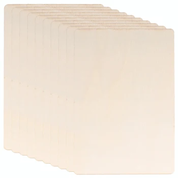 

50pcs Wooden Slices Smooth Hand Painting Graffiti Cutting DIY Painting Wooden Chips Wooden Slices for Children Kids