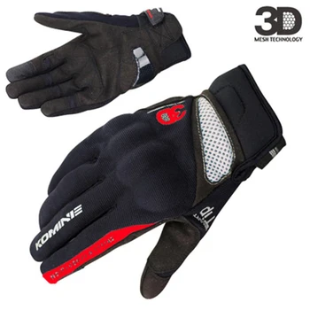 

GK-162 motorcycle riding gloves M-XXL size black Genuine Leather Motorbike white Road Racing Team Glove men