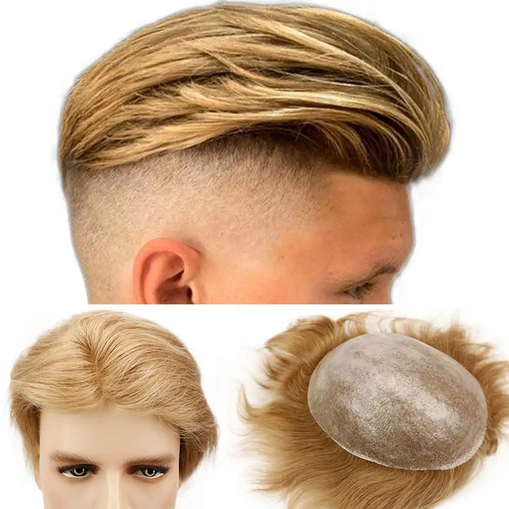 Eseewigs 21 Sistema De Reemplazo De Cabello Rubio Para