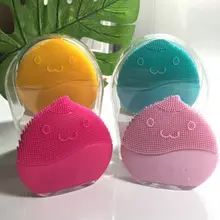 Электрический Вибрационный водонепроницаемый очищающее средство для лица Регулируемый контроль скорости Массажная щетка