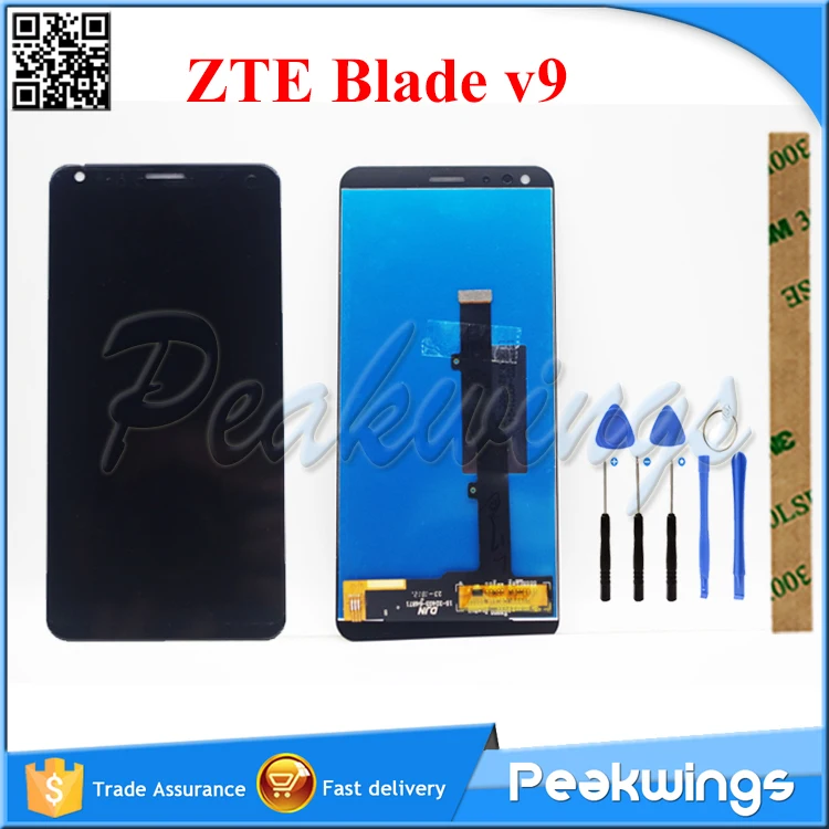 

5.45" inch 100% Tested LCD Display For ZTE Blade V9 LCD For ZTE Blade V9 Vita LCD Display With Touch Screen Assembly