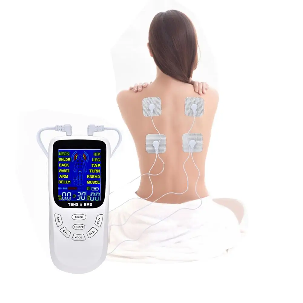 4 Electrode 15 Modes Tens Acupuncture Electric Therapy Massageador Machine Pulse Body Slimmming Sculptor Massager Pain Relief |
