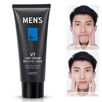 

V7 Men's Lazy Cream Water Revitalising Nourishing Tone Cream Up Concealer Cream Make Lazy Up Handsome Foundation Artifact F3V2