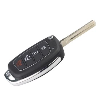 Keyforkessportachiavi a distanza Shell Fob 4 pulsanti Flip pieghevole per HYUNDAI Mistra Santa Fe Sonata Tucson Accent I30 I40 I45 lama TOY40 - YIQIXIN portachiavi a distanza Shell Fob 4 pulsanti Flip pieghevole per HYUNDAI Mistra Santa Fe