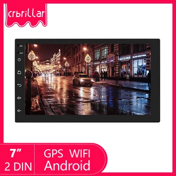 

2 Din Android car radio multimedia video player universal Bluetooth automatic stereo GPS HD MP5 car accessories