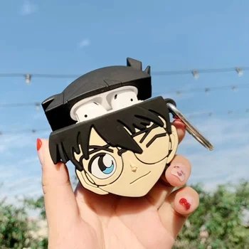 

New 3D Japan Cartoon soft Silicone Bluetooth Wireless Earphone cover For Apple AirPods 1 2 Box Anti-fall Headset case coque