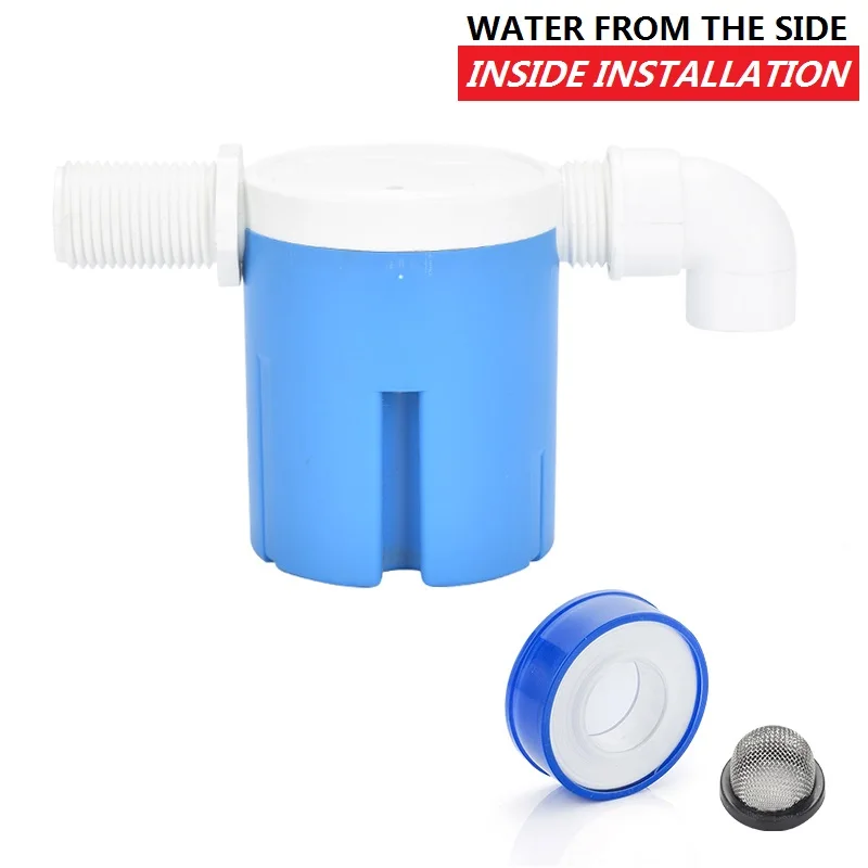 Vanne De Contrôle Du Niveau D'eau Entièrement Automatique Réservoir D'eau Niveau D'eau Vanne à Flotteur Contrôleur De Niveau D'eau 1 Pièces (Size : 1inch, Color : White