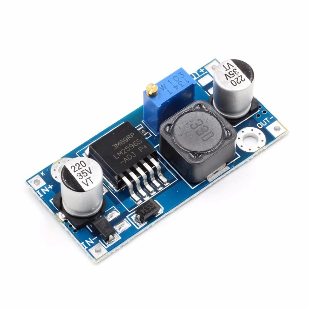 

LM2596s DC-DC Step-down Power Supply Module 3A Adjustable Step-down Module LM2596 Voltage Regulator 24V 12V 5V 3V