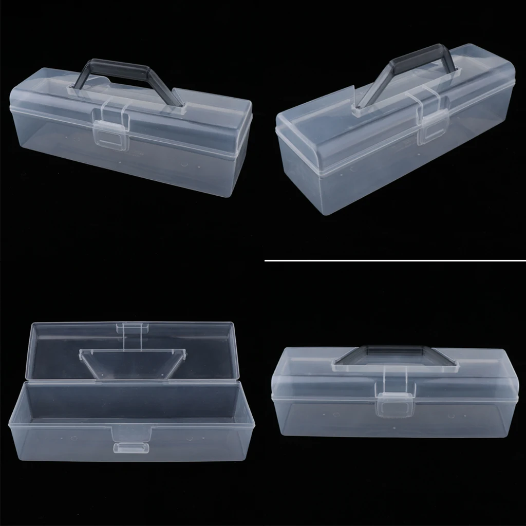 4pieces 1:6 Doll Plastic Storage Container Organizer for Blythe Licca Accessories
