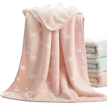 

Thick Blanket Leg Cover Flannel Children Small Woollen Blanket Blanket Winter