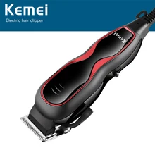 Kemei, профессиональный триммер для волос, электрическая машинка для стрижки волос, инструмент для укладки волос, регулируемый концевой гребень, мощный станок для бритья волос D40