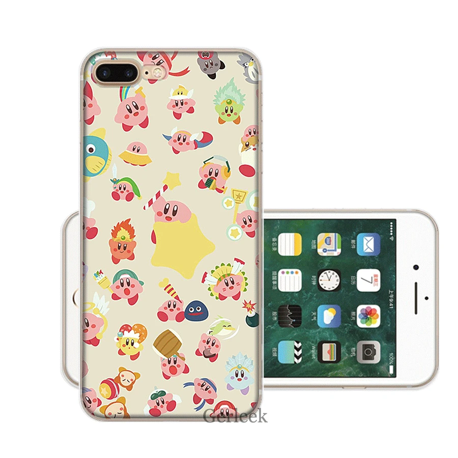 Чехол для телефона для iPhone XR X XS Max iPhone 7 8 6 6S Plus 5 5S SE чехол TPT игровая серия Kirby - Цвет: 6