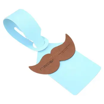 

Travel Luggage Gift Cute Beard Name Address Suitcase Tag Travel Tags 517D