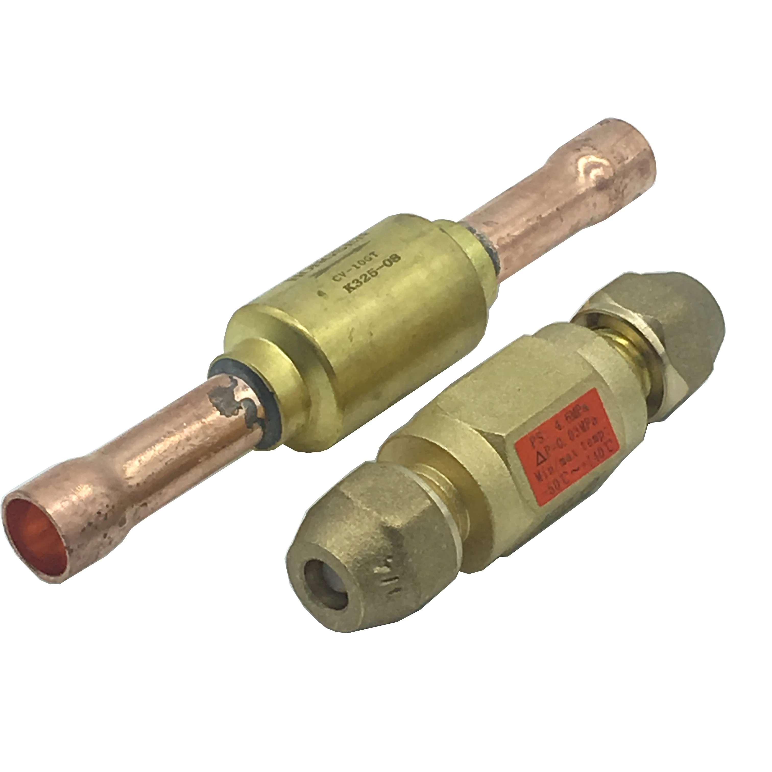 3/8" check valve with SAE flare thread is used in commercial as well as industrial refrigeration purposes, easy to be installed