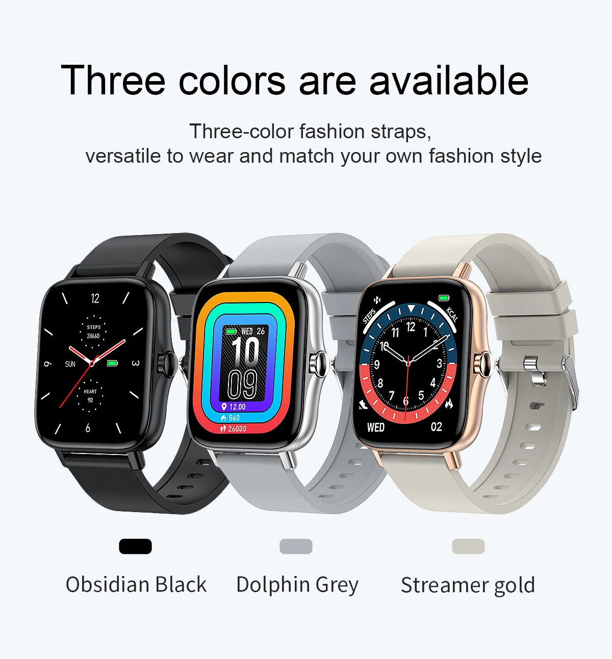 T42 Men Women Smart Watch Bluetooth Call Heart Rate Monitor Waterproof Fitness Tracker Sports Smartwatch For Xiaomi Huawei Phone
