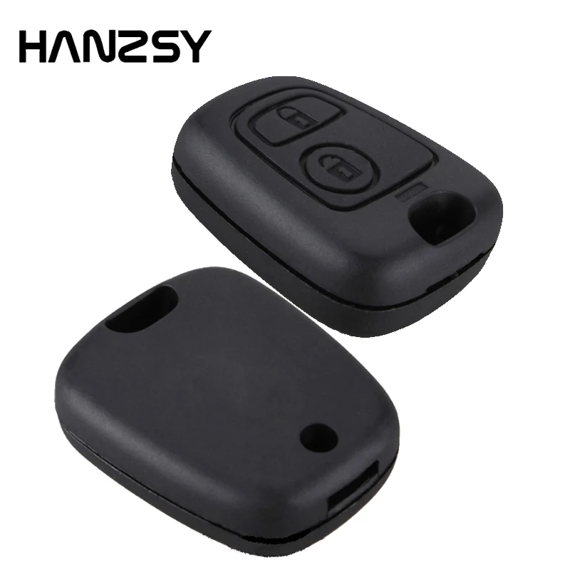 

2 Buttons Replacement Remote Key Case Car Key Shell Fob Case For Peugeot 206 307 107 207 407 Citroen C1 C2 C3 C4 XSARA Picasso