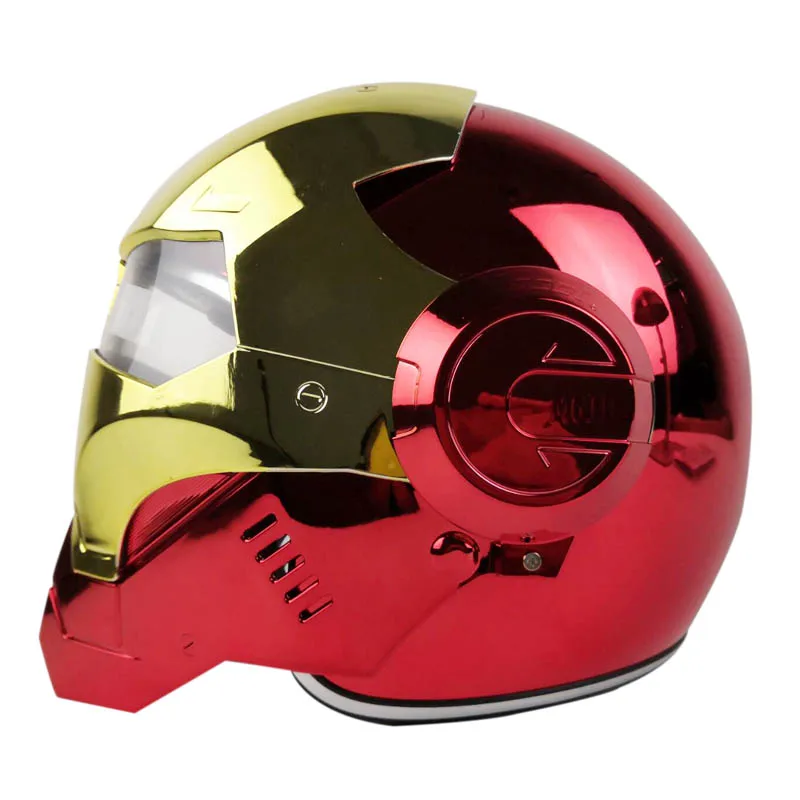 Vcoros, полный Fcae, Железный человек, мотоциклетный шлем со съемным и моющимся держателем, емкость для мотоцикла, ciclista capacete moto