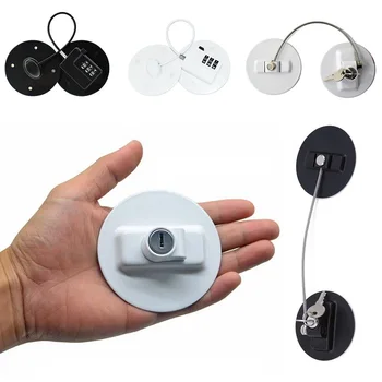 

New Window Refrigerator Cabinet Door Lock Safety Limit Lock with Stainless Steel Key Cylinder Children Kids Safety Locks