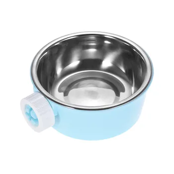 

Cat Automatic Feeders Pet Dog Cat Feeding Water Bowl Hamster Cage Lifting Bowl Stainless Steel Pet Feeding Water Cat Supplies