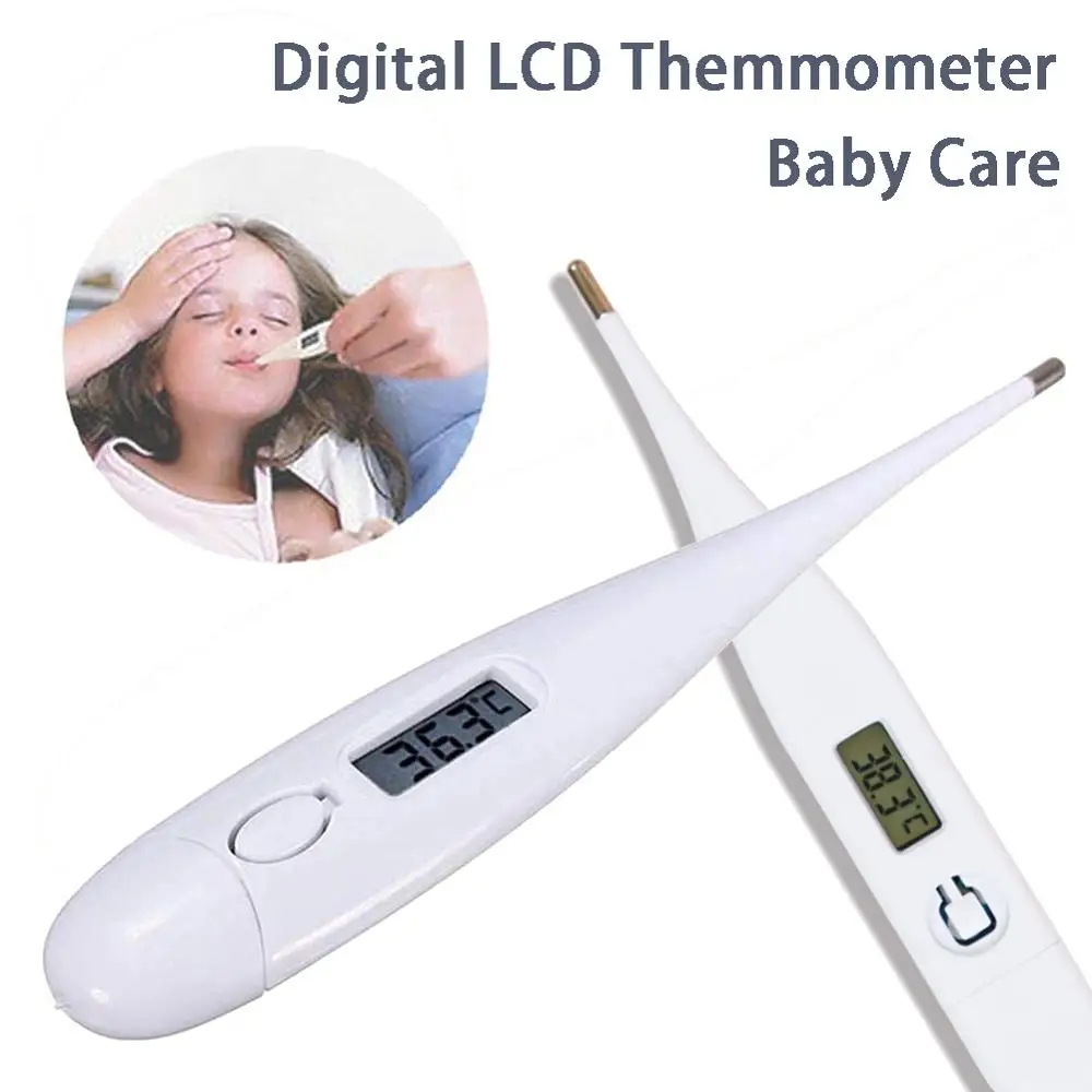 

Electronic Digital Measuring Tool Of Kid Infant Mouth Of Baby Care Adult Body Temperature Lcd Thermometer  
