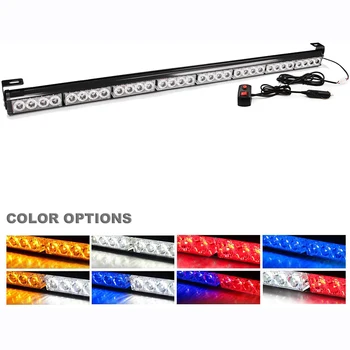 

High Power 32 LED 36" LED Strobe Light Fireman Flashing Light Bar Car Truck Police Emergency Warning Fire Flash Light