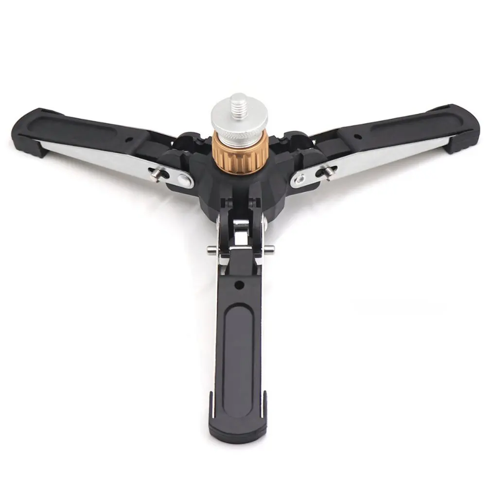 Universal Video Monopod Stand Base Tripod Mini Three Feet Support for DSLR with 3/8'' Screw | Электроника