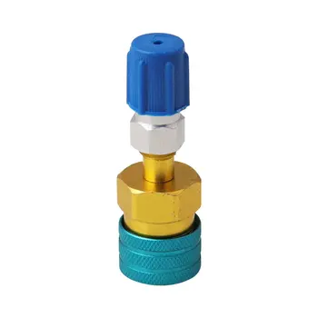 

Car Air Conditioning Charge R1234YF To R134A Fast Low Side Coupler Alloy R12 To R134A Hose Adapter Joint