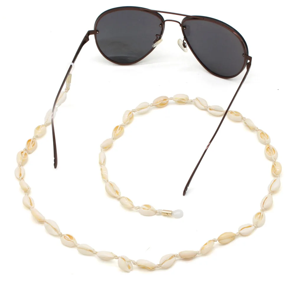 Ракушка очки солнечные очки с цепочкой для чтения цепочка для очков держатель шнура шейный ремень веревка