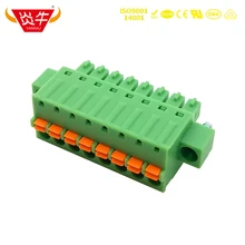 

10Pcs 3.81mm 15EDGKDM KF2EDGKDM 3.81 2P ~ 12P PCB PUG-IN TERMINAL BlOCKS FK-MCP 1,5/ 2-STF-3,81 PHOENIX DEGSON YANNIU