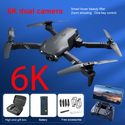 Mini Drone professionnel 4k avec double caméra HD 6k RC, avion 2.4G, Wifi, Quadcopter, jouets pour enfants, cadeaux pour garçons 