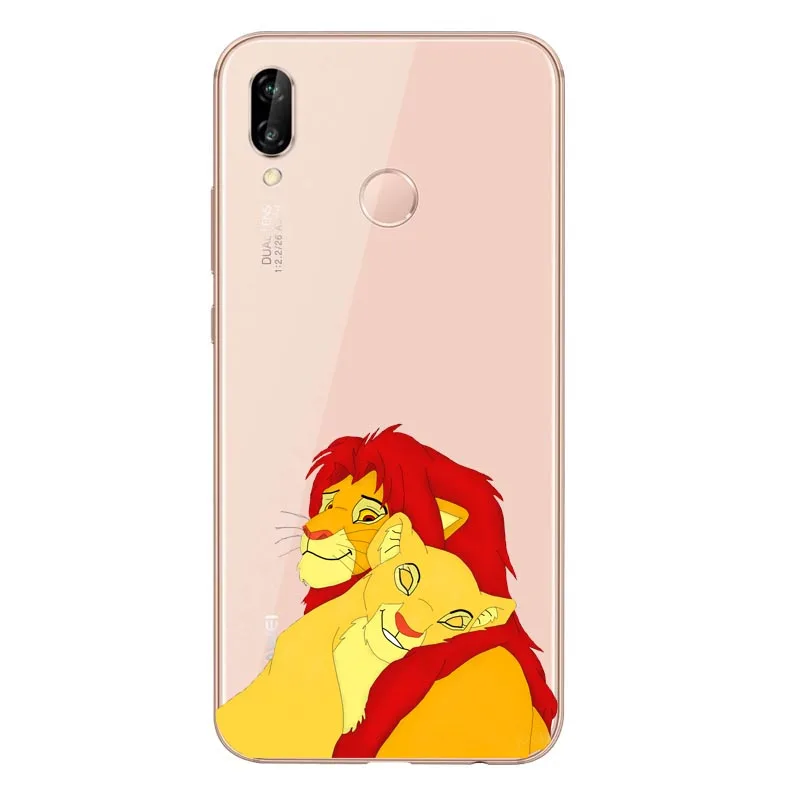 TPU Мягкий ТПУ чехол Lion King Pumba Hakuna Matata для huawei P8L P20L P20LITE P30 mate 8 10 mate 20Por RS P10PIUS P9 - Цвет: TPU