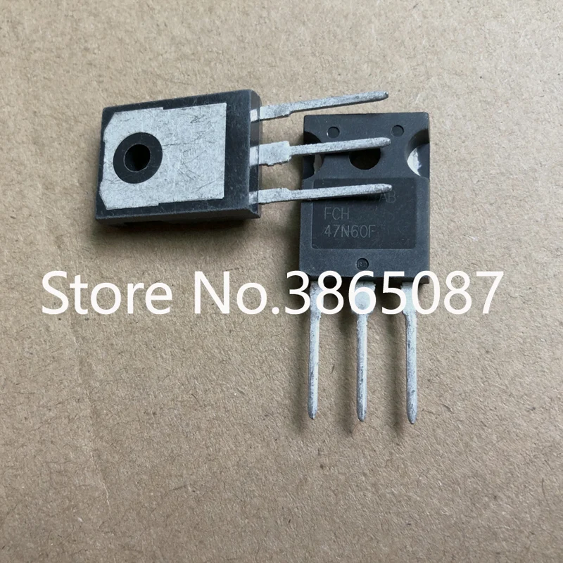 Транзистор MOSFET FCH47N60F 47N60F FCH47N60 или FCH47N60N FCH47N60NF TO 247 47A 600 В SI 10 шт./лот|Коннекторы и