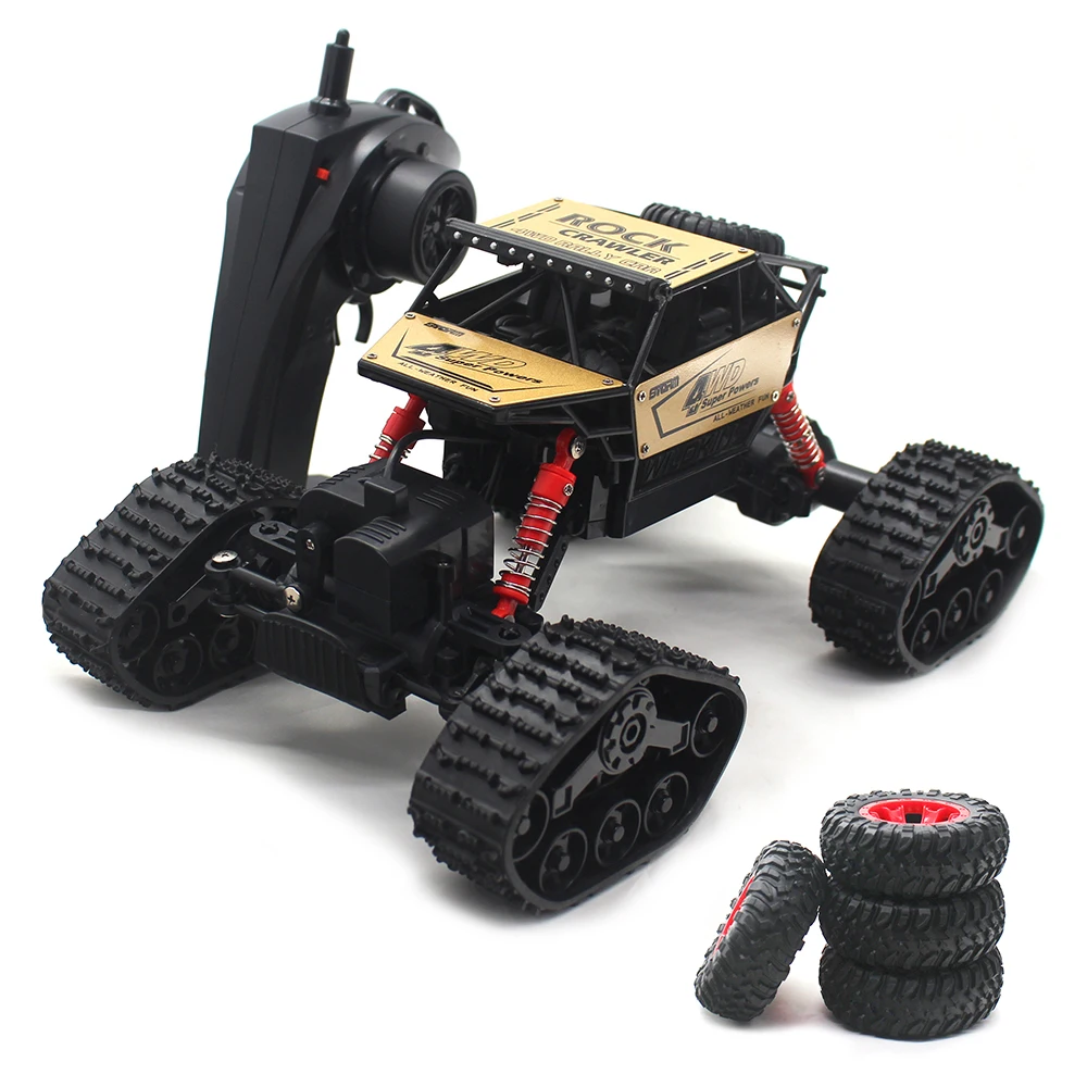 1:16 автомобиль с дистанционным управлением RC 4WD 2 4 Ghz Рок Гусеничный пульт