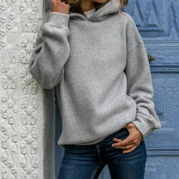 

2019 Autumn Winter Hoodie Sweatshirt Women Warm Sweatshirt Female Hoody Ladies Thick Women Hoodies Pullover Sweatshirts
