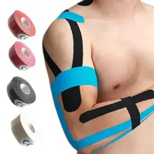 Спортивные фитнес-мышечные палочки хлопковые эластичные спортивные ленты спортивные безопасные мышечные боли облегчение коленей фитнес-бинты