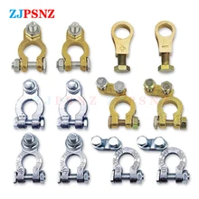 2 шт. автомобиль Батарея) провод с клеммой сечением-хомут для кабеля Топ Быстрый Post терминал положительный и отрицательный электрический зажимы соединителя авто аксессуары