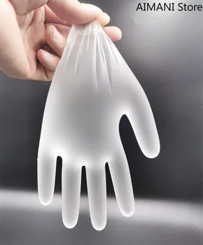 

Wholesale Disposable Gloves Transparent Pvc Gloves Rubber Gloves Industrial Embroidery Protective Gloves Rubber Magic Gloves