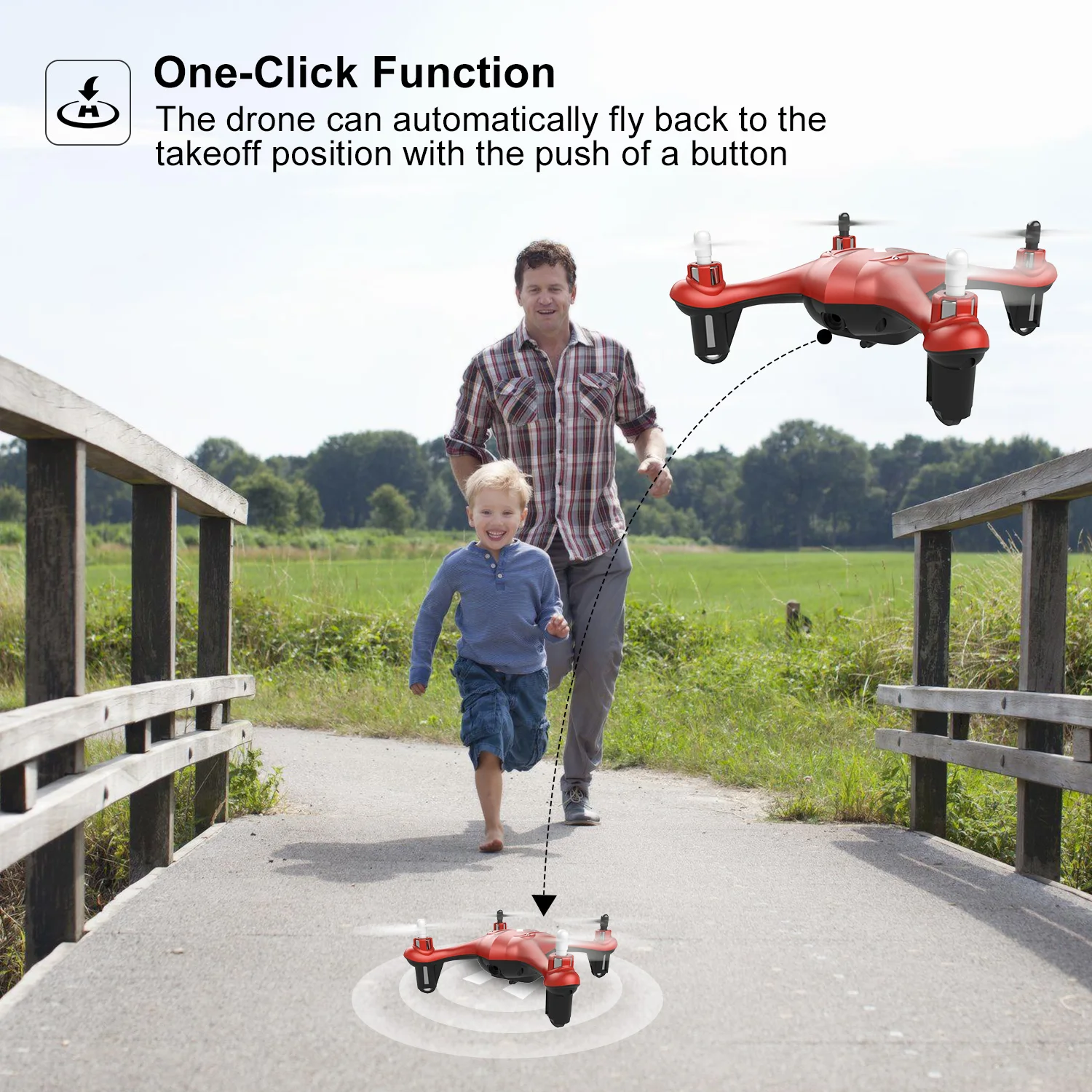 Дрон с камерой ATOYX HD no 4k Mini Drone RC Quadcopter FVP WIFI широкоугольным режимом удержания
