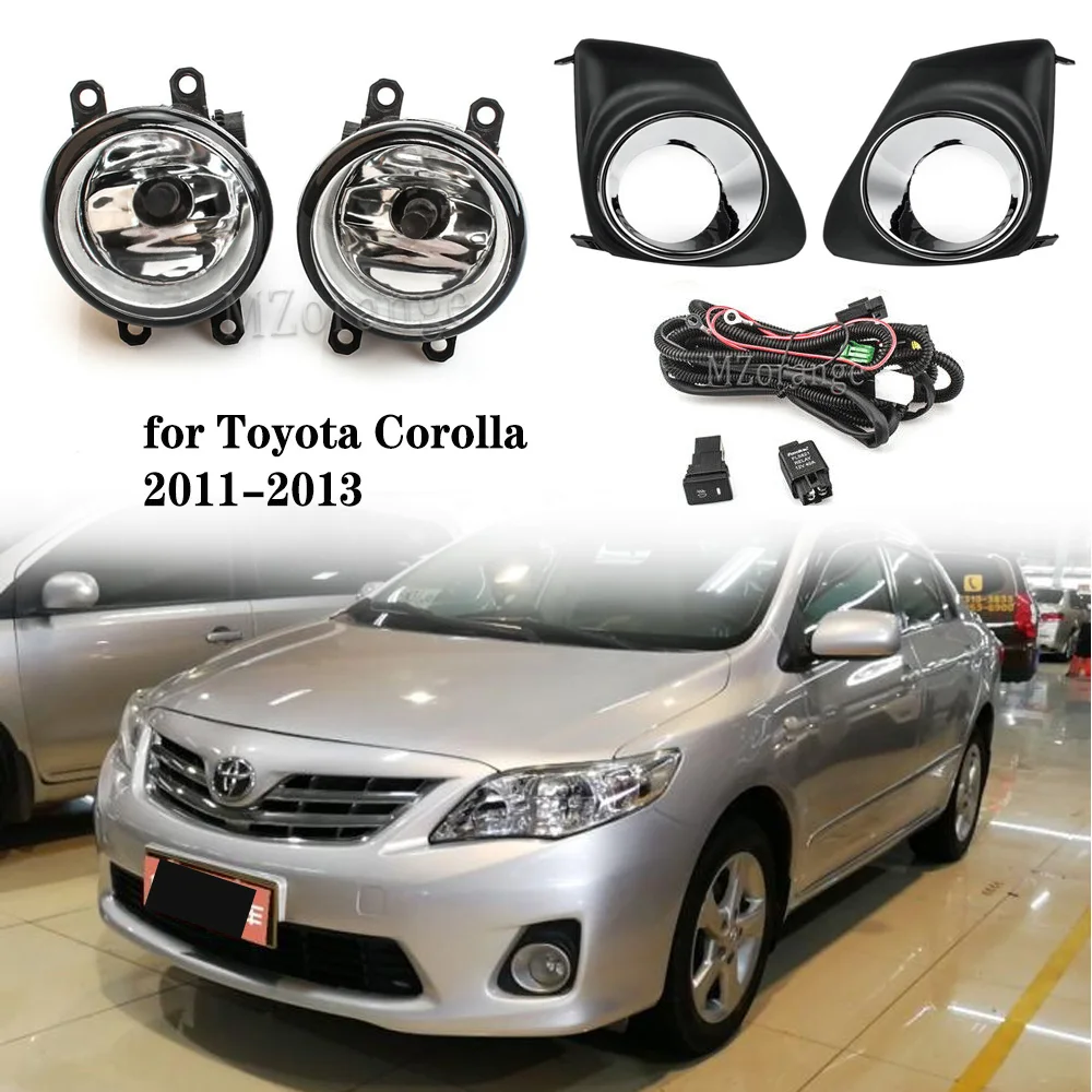 Grille Antibrouillard Pour Toyota Vios Yaris Berline 2013-2017 - Noir ABS, Installation Directe