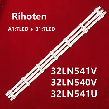 

15PCS LED Backlight Strip 7 lamp for LG 32'' ROW2.1 Rev TV 32ln541v 32LN540V 6916L-1437A 6916L-1438A 6916L-1204A 6916L-1426A