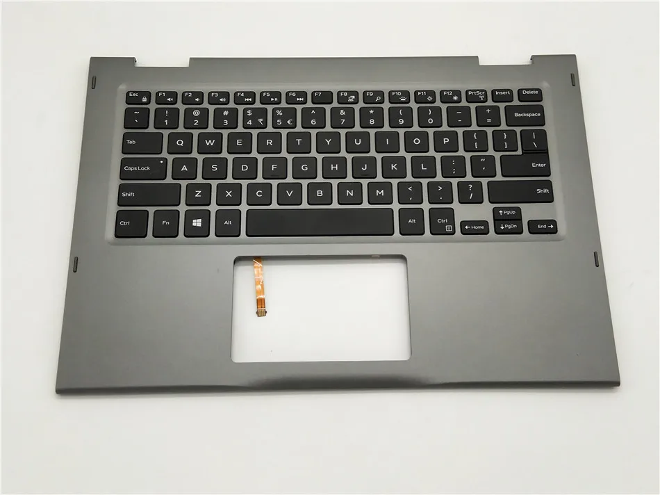 Для Dell Inspiron 13 5368 палмрест с американской клавиатурой с подсветкой JCHV0 0JCHV0