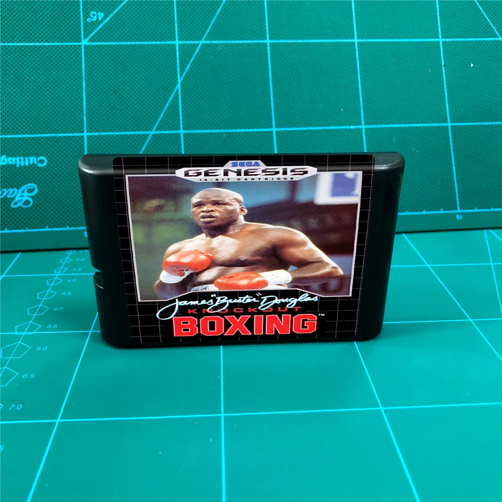 Джеймс Бастер дугласова выбить бокс-16 бит MD-игры Картридж для MegaDrive Genesis консоли |