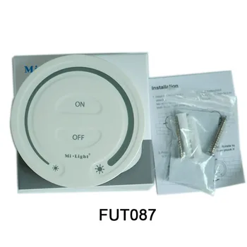 

Free shipping Miboxer FUT087 2.4G wireless Touch Dimming Remote Controller Adjust Brightness LED Dimmer For Miboxer products